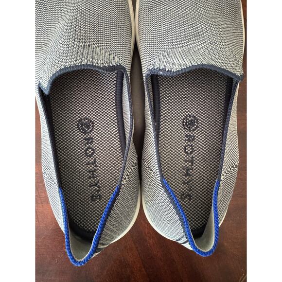 Rothy's The Slip On Anchor Knit Fabric Casual Low Top Sneakers Women’s US‎ 9.5 - Picture 2 of 10